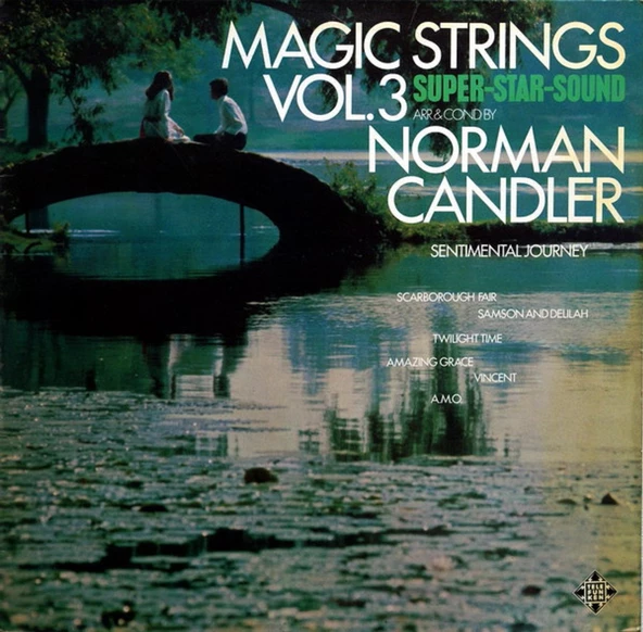 Magic Strings Vol. 3 - Sentimental Journey - The Magic Strings Arr. And Cond. By Norman Candler Jazz Vinly Plak alithestereo