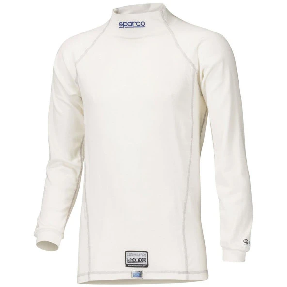 SPARCO RW-4 ÜST İÇLİK FİA ONAYLI BEYAZ XL  BEDEN