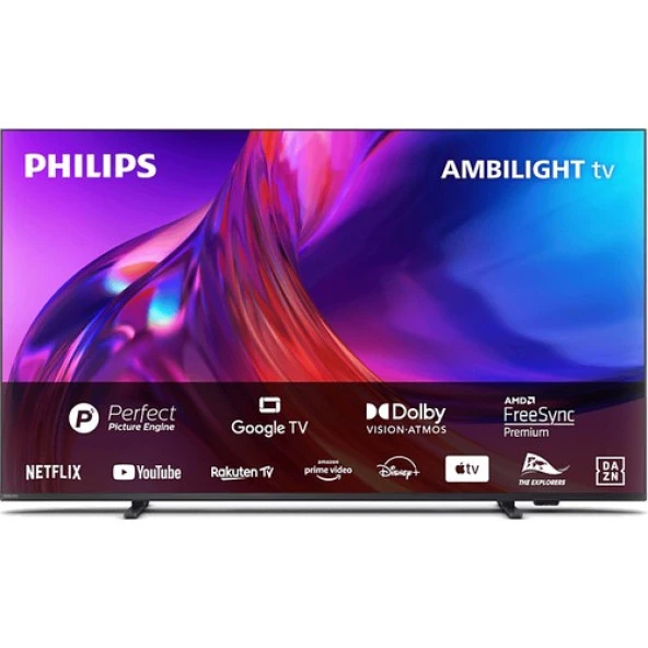Philips 65PUS8508  65 165 Ekran Uydu Alıcılı 4K Ultra HD Google Smart LED TV