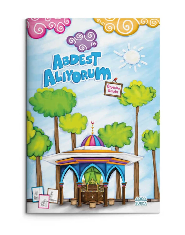 Abdest Alıyorum (Boyama Kitabı) ürün görseli 1