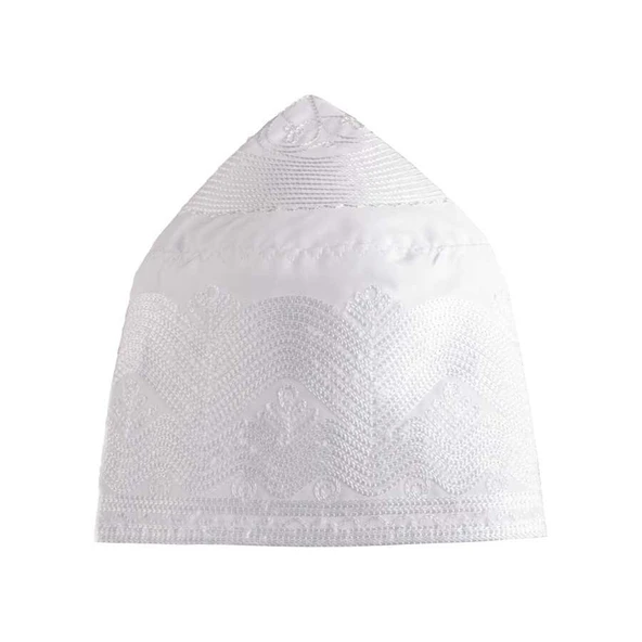 Kumaş Takke Özel Seri (Beyaz, 59 Numara)