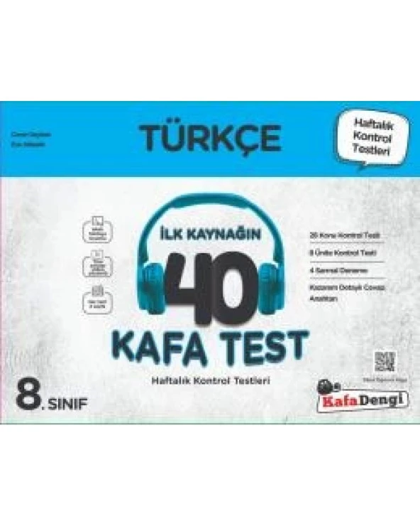 LGS 8. Sınıf Türkçe 40 Kafa Test