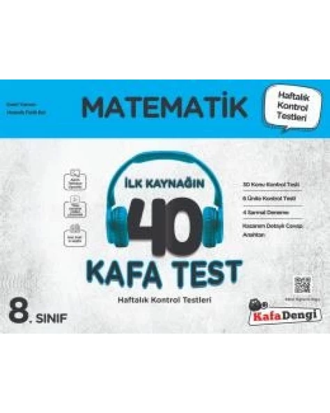 LGS 8. Sınıf Matematik 40 Kafa Test