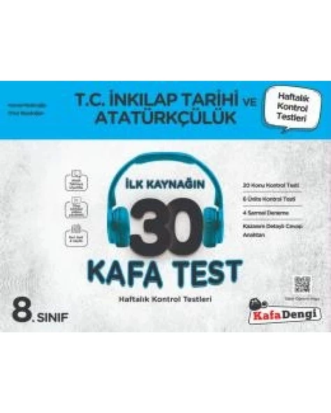 LGS 8. Sınıf İnkilap Tarihi 30 Kafa Test