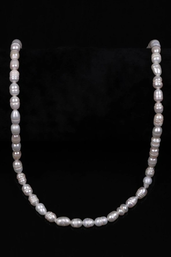 Arpa İnci Doğal Taş Dizi Şekilsiz Kesim - Resim 2