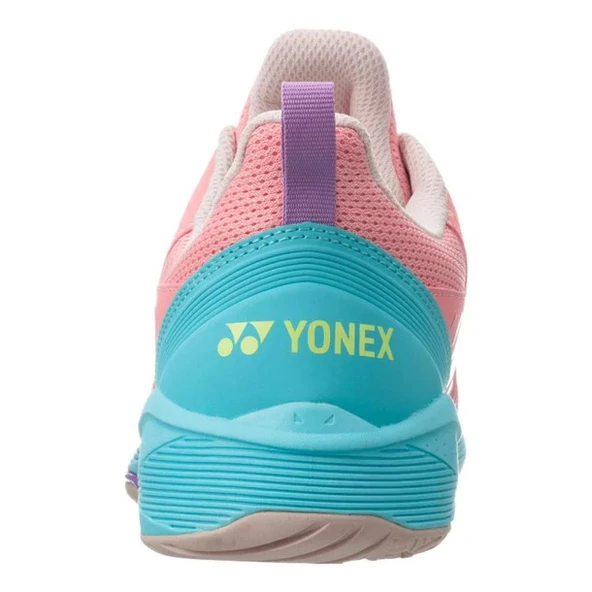 Yonex Sonicage 3 Toprak Kort Pembe Kadın Tenis Ayakkabısı - Resim 5