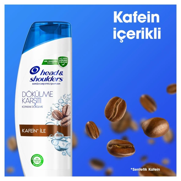 Head&Shoulders Dökülme Karşıtı Kafein Şampuan 750 ml 2 Adet - 2