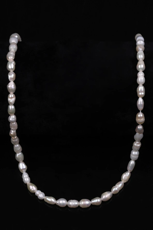 Arpa İnci Doğal Taş Dizi Şekilsiz Kesim - Resim 2