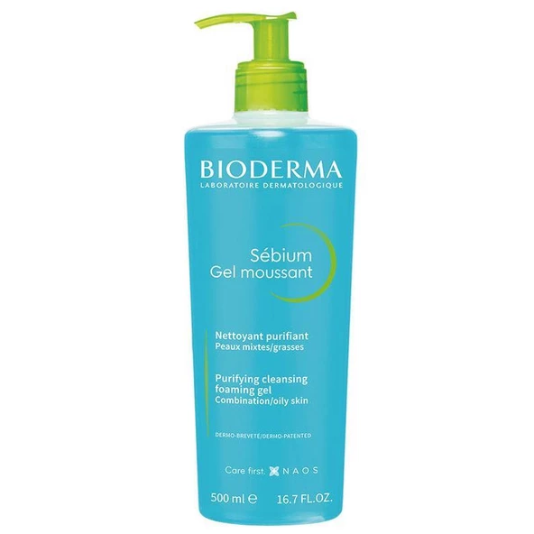 Bioderma Sebium Foaming Gel 500 ml