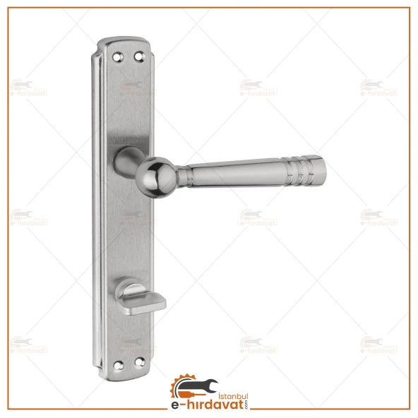 Osmanlı Lüx Aynalı Wc Banyo Kapı Kolu İçeriden Sağ El İle Açılır 1 Takım - Resim 2