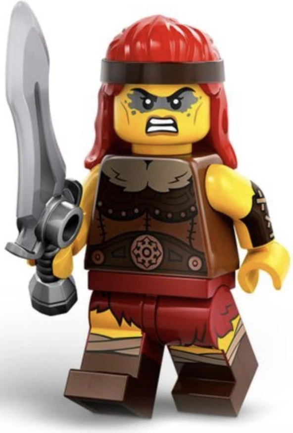 LEGO Minifigures 71045 Series 25 : 11.Fierce Barbarian