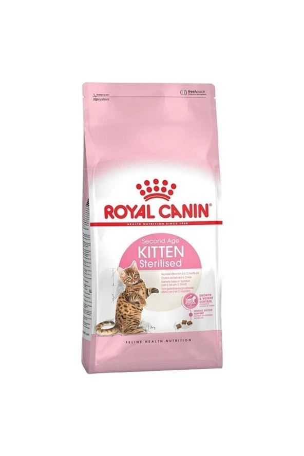 Royal Canin Kitten Sterilised 2 Kg Yavrular Için Kısırlaştırılmış Kedi Maması 2 Kg x 2 adet