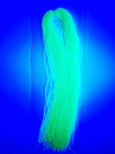 eagenset Fosforlu Karanlıkta Parlayan, Yeşil Glow Luminous in Dark Ultraviyole (UV) Neon 1 Adet Poşet Çapari Simi - 12