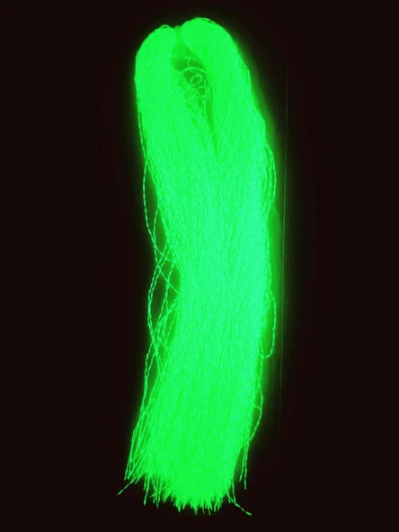 eagenset Fosforlu Karanlıkta Parlayan, Yeşil Glow Luminous in Dark Ultraviyole (UV) Neon 1 Adet Poşet Çapari Simi - 11