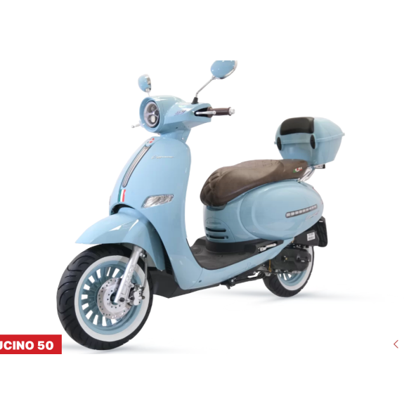 ARORA CAPPUCINO 50 CC BENZİNLİ MOTOSİKLET -  AÇIK MAVİ