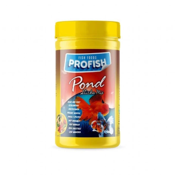 Profish Pond Stıcks Mıx 250ml