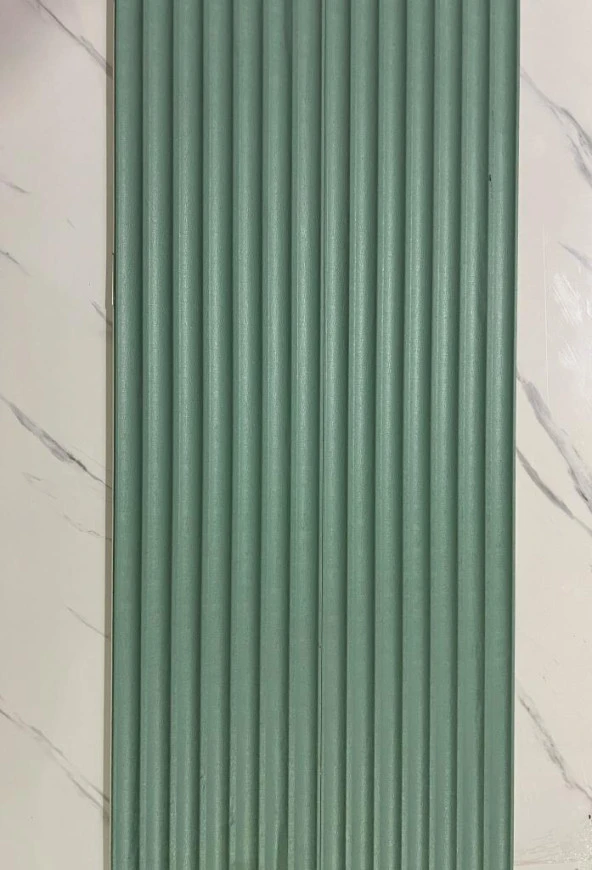 16x145cm 1 Adet ATC Mint Green Prefabrik Ofis Konut Dekoratif Pvc Kaplama Lambiri Duvar Paneli