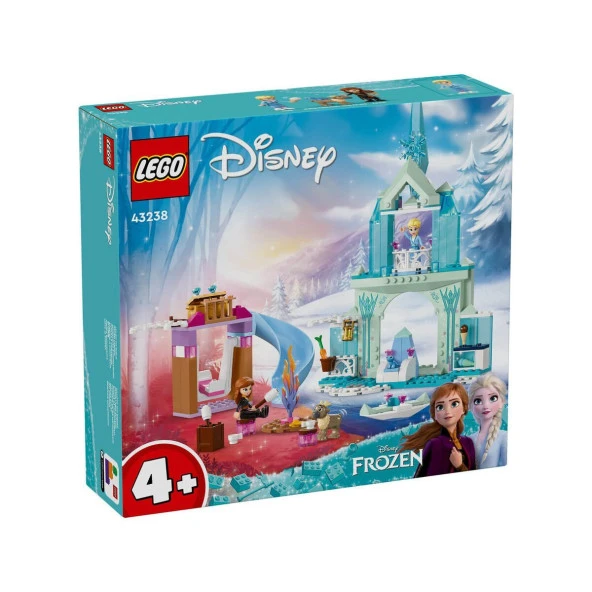 43238 LEGO® Disney Elsa'nın Karlar Ülkesi Şatosu parça +4 yaş
