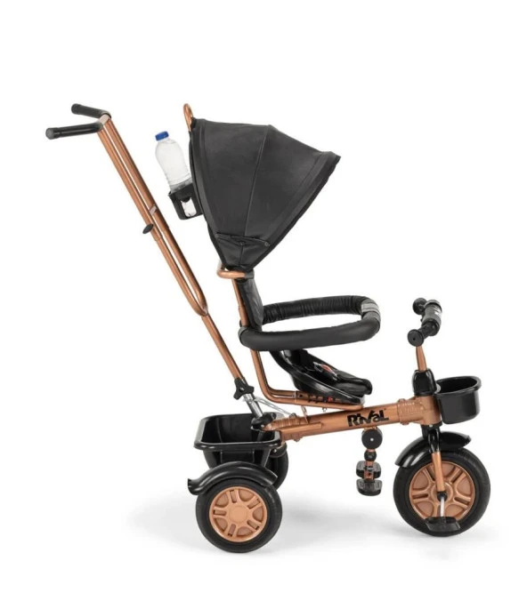 Rival RV501 Gold Hiper Bike Ebeveyn Kontrollü 3 Tekerli Çocuk Bisikleti Siyah - 4