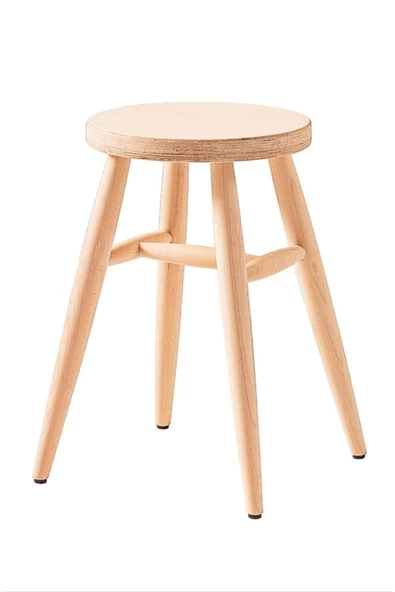 Anatolia Project Ahşap Tabure 45 cm