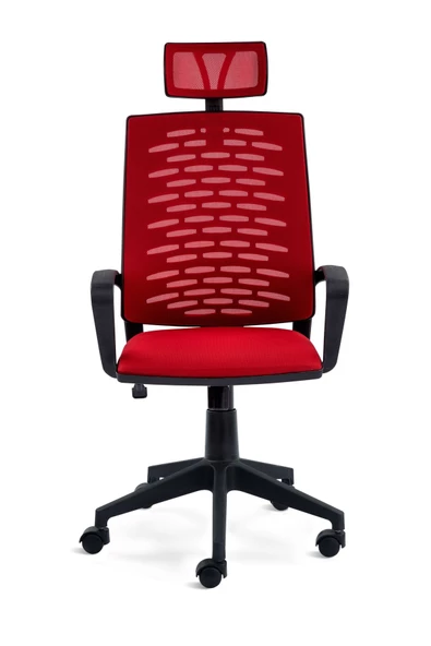 SERS MOBİLYA Panorama Fileli Müdür Koltuğu Ofis Fileli Koltuğu Başlıklı Büro Ofis Koltuğu - Resim 3