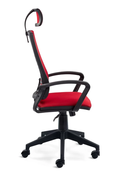 SERS MOBİLYA Panorama Fileli Müdür Koltuğu Ofis Fileli Koltuğu Başlıklı Büro Ofis Koltuğu - Resim 2