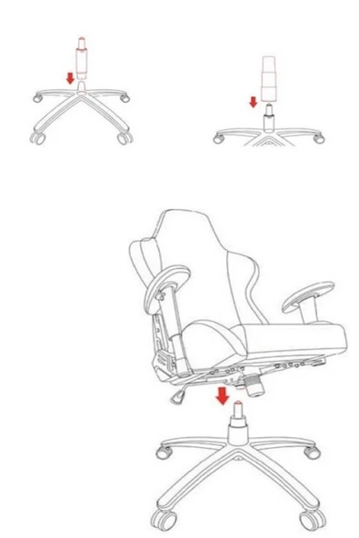 Arj I Office Furniture & Desing Siyah Fileli Büro Şef Sekreter Çalışma Koltuğu Bilgisayar Sandalyesi 001 - 3