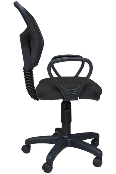 EkoHome Fileli Çalışma Sandalyesi Bilgisayar Sandalyesi Dönerli Öğrenci Sandalyesi Ofis Sandalyesi - 2