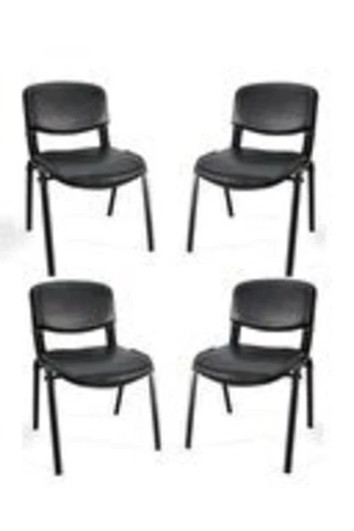 Emek 4 Adet Form Bekleme Misafir Ofis Toplantı Sandalyesi Koltuğu