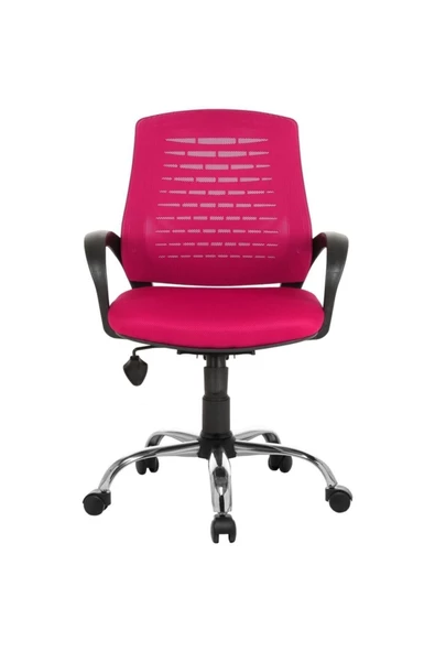 Fabrika Sers Pembe Ofis Büro Çalışma Sandalyesi