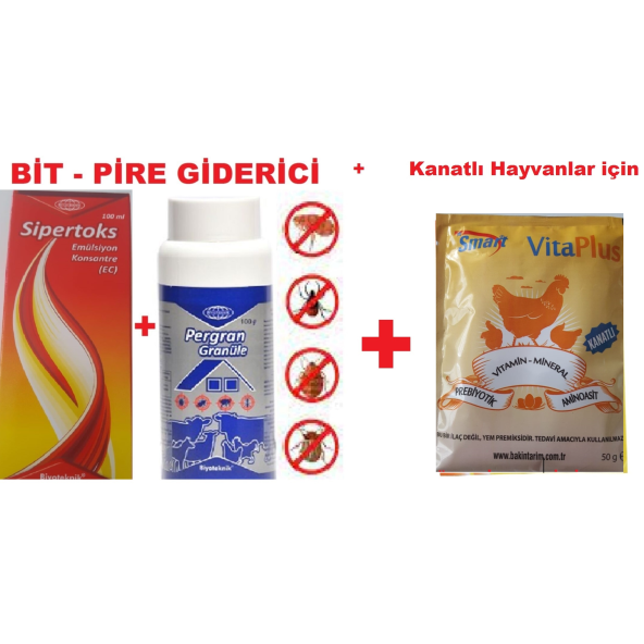 TAVUK BİTİ VE PİRESİ ZARARLILARINA KARŞI SET