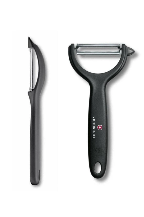 VICTORINOX Siyah Soyacak Set Sapan Ve Yan Soyacak