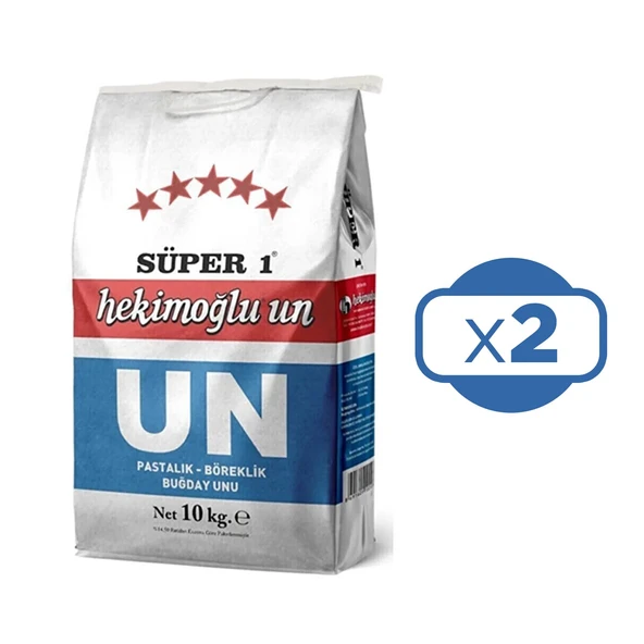Hekimoğlu Un 10 kg x 2 Adet (20 kg) - 2