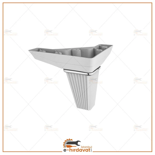 Mobilya Ayağı Kirli Beyaz Koltuk Kanepe Baza Chester Oturma Grubu Ayağı 1 Adet Robot Süpürge Uygun - Resim 2