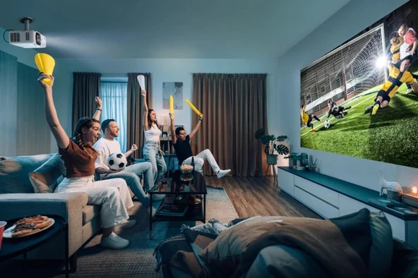 ViewSonic LX700-4K 3.500 ANSI Lümen 4K Lazer Kurumsal Ev Eğlence Gaming Projeksiyon Cihazı - Resim 8