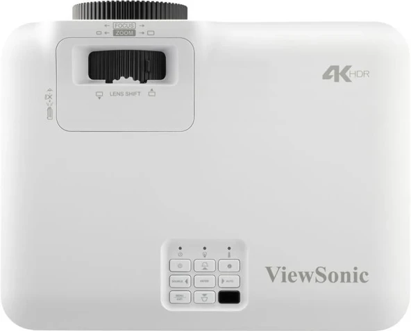 ViewSonic LX700-4K 3.500 ANSI Lümen 4K Lazer Kurumsal Ev Eğlence Gaming Projeksiyon Cihazı - Resim 5