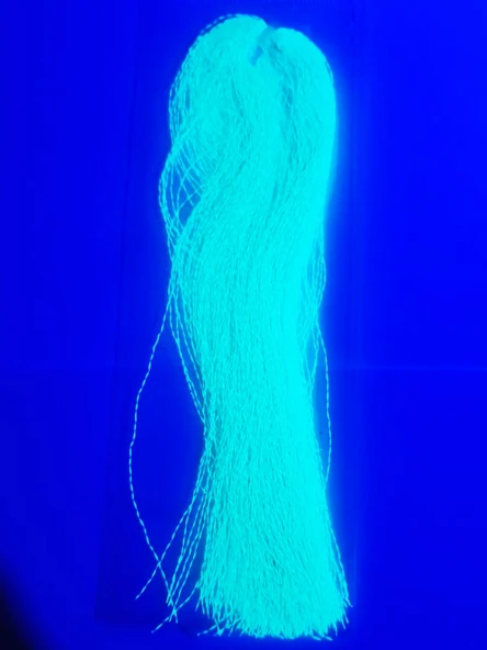 eagenset Fosforlu Karanlıkta Parlayan, Mavi Glow Luminous in Dark Ultraviyole (UV) Neon 1 Adet Poşet Çapari Simi - 11