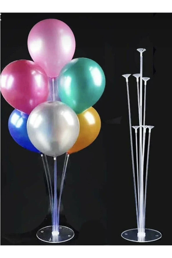 Balon Süsleme Standı 7 Çubuklu Balon Stand