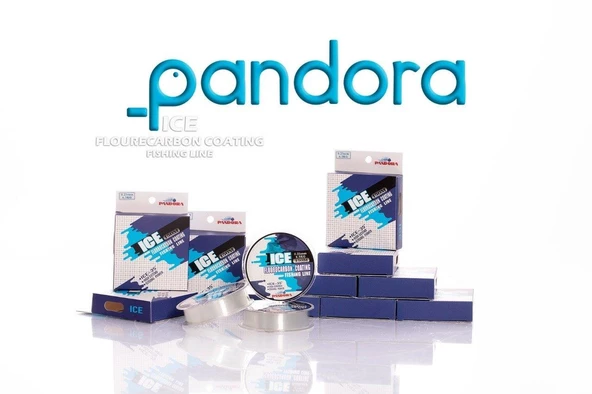 Pandora Ice 150 mt Fluorocarbon Kaplı Misina