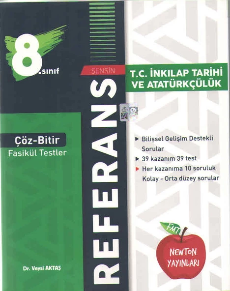 8.SINIF REFERANS ÇÖZ BİTİR  FASİKÜL TESTLER--T.C. İNKLAP TARİHİ VE ATATÜRKÇÜLÜK