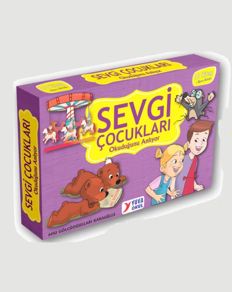 SEVGİ ÜLKESİ ( Sevgi Çocukları Okuduğunu Anlıyor ) K SET+ SORU KİTAPÇIĞI