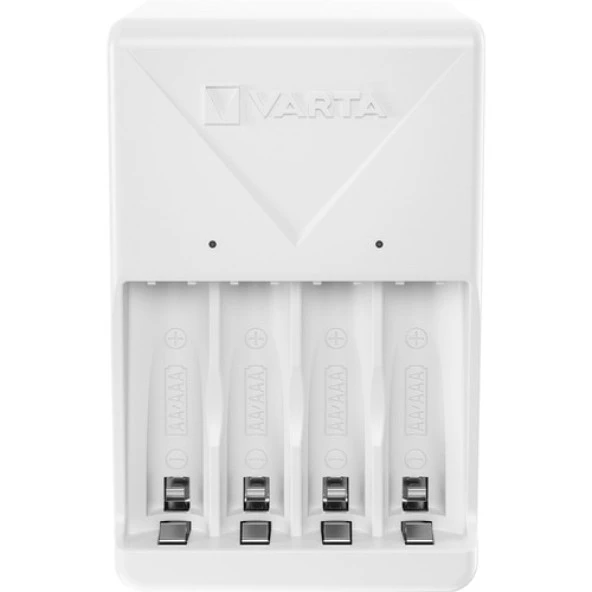 Varta Plug Charger Şarj Cihazı + 4 adet 2100mAh AA Şarj Edilebilir Pil - 5