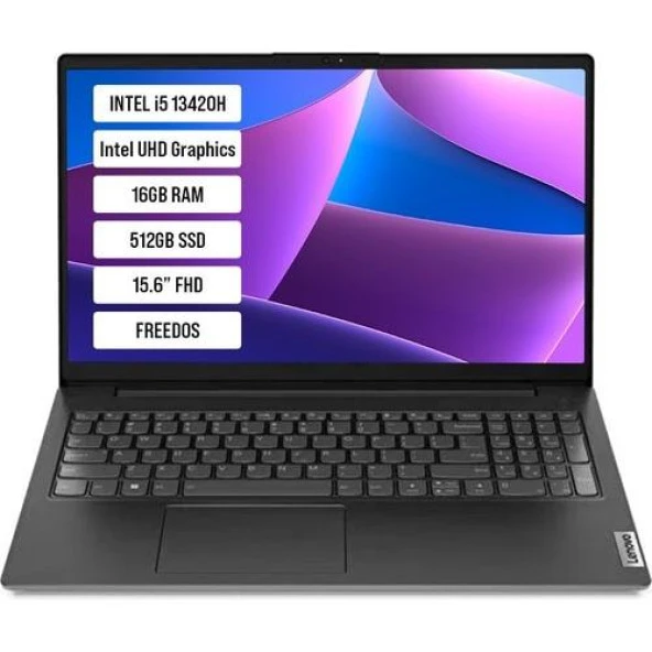 Lenovo V15 G4 83A1008XTR-02 i5-13420H 16GB 512GB SSD 15.6'' FreeDos Taşınabilir Bilgisayar