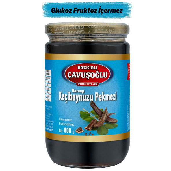 Keçiboynuzu Harnup Pekmezi Cam Kavanoz 800g