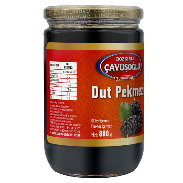 Dut Pekmezi Cam Kavanoz 800g - 2