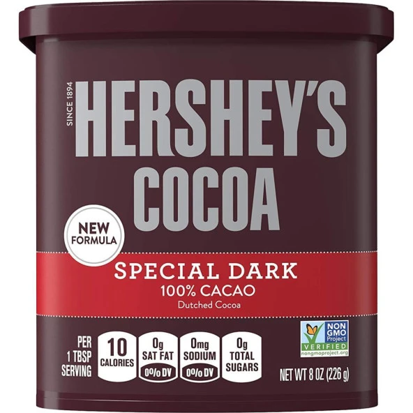 Hershey's Special Dark Şekersiz Kakao Tozu 226GR