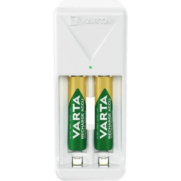 Varta Mini Charger Şarj Cihazı + 2 Adet 800mAh AAA Şarj Edilebilir Pil - 2