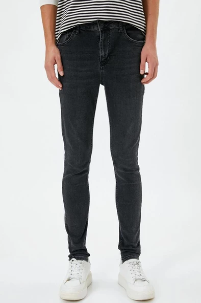 Koton Skinny Fit Kot Pantolon - Michael Jean - 3