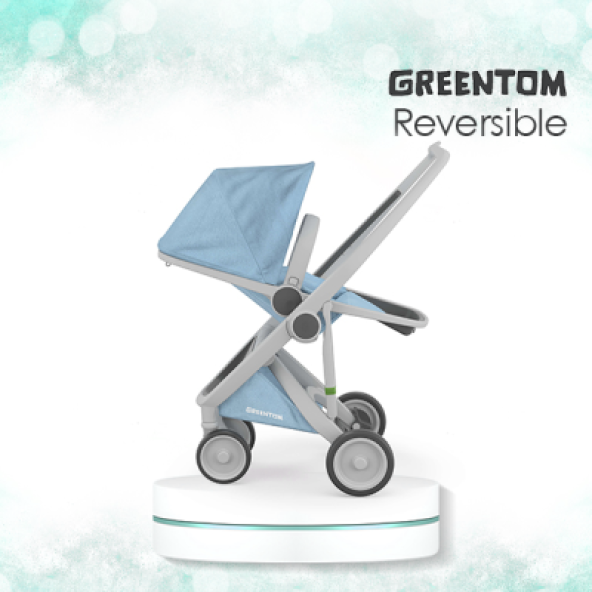 Greentom Reversible Çift Yönlü Bebek Arabası - 3