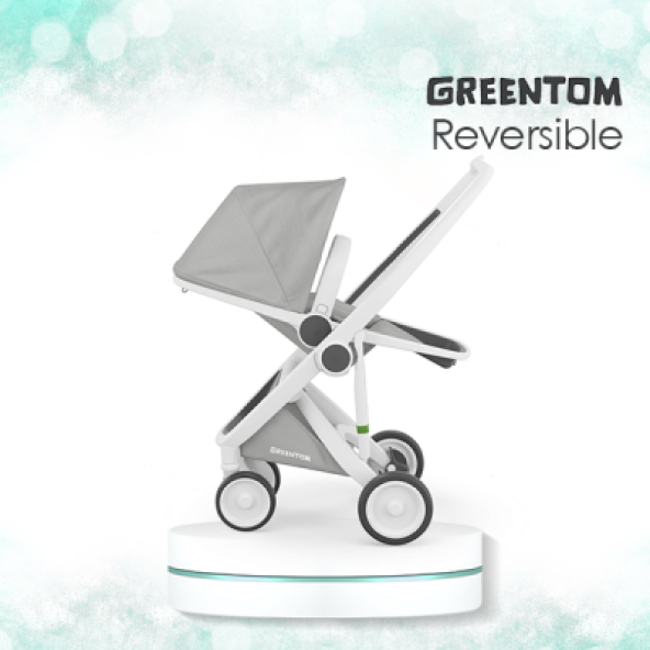 Greentom Reversible Çift Yönlü Bebek Arabası - 4